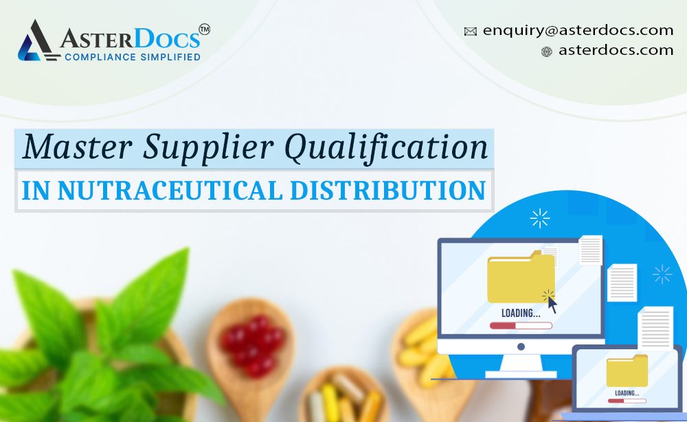 Master Supplier Qualification