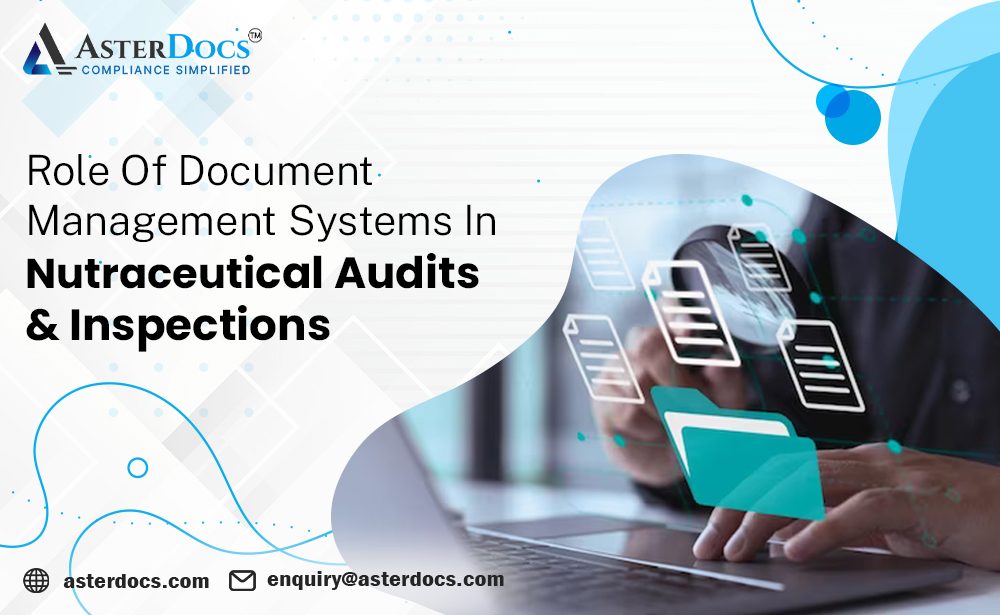 Role of Document Management Systems in Streamlining Nutraceutical Audits and Inspections