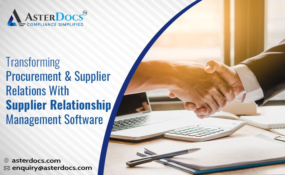 Supplier Relationship Management Software