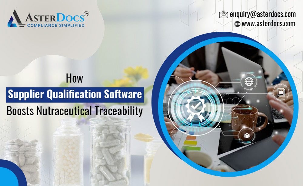 Traceability with Supplier Qualification Software