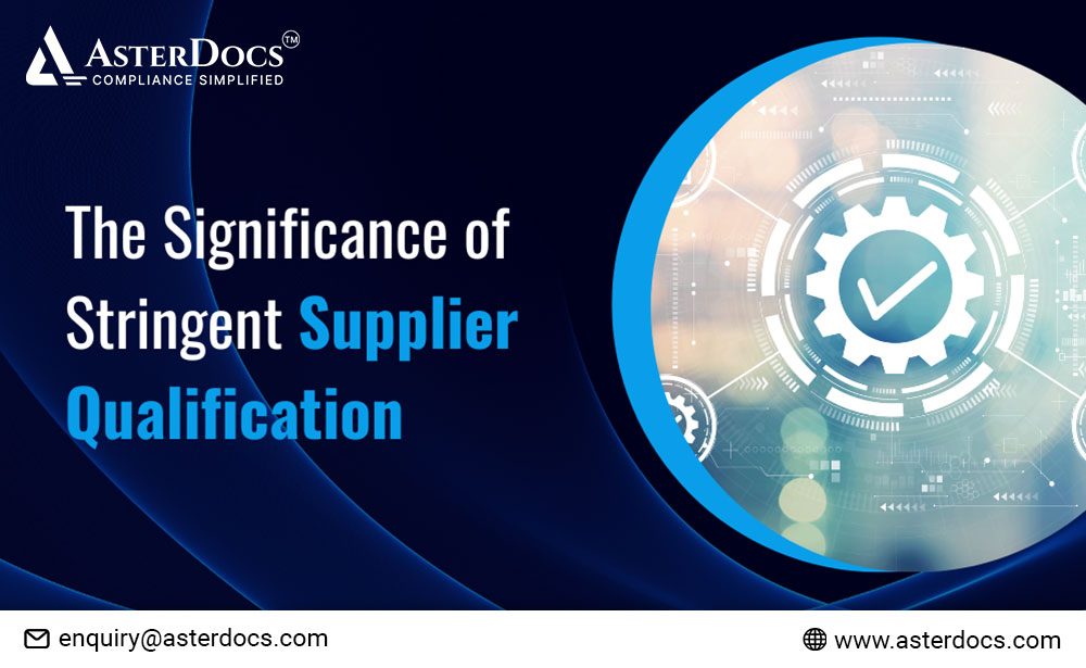 Supplier Qualification Benefits