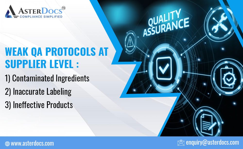 Quality Assurance Protocols Threaten Nutraceutical