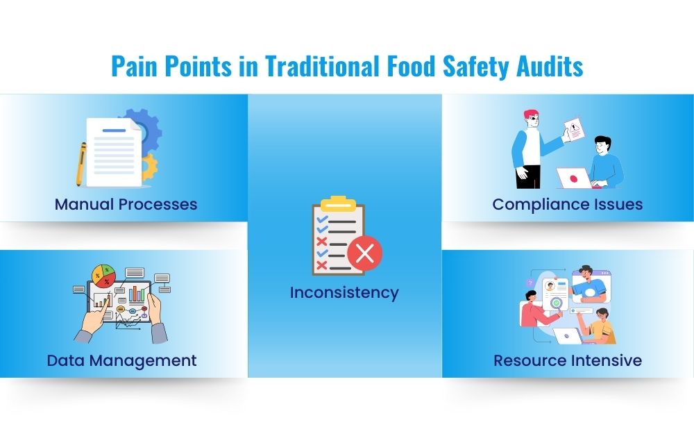 Traditional food safety audit