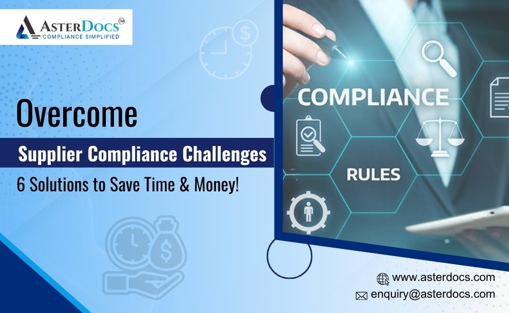 supplier compliance challenges